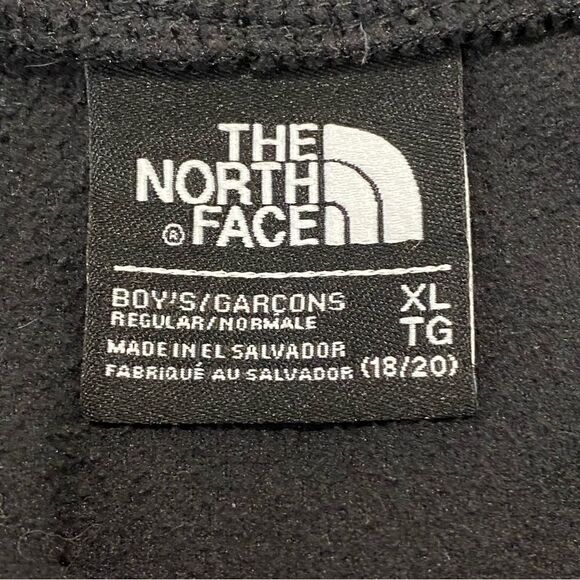 THE NORTH FACE 1/4 SNAP FRONT COLOR BLOCK FLEECE PULLOVER - Picture 5 of 6